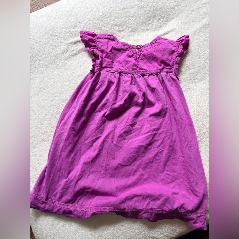 Mini Boden Vibrant Magenta Dress - Picture 2 of 3